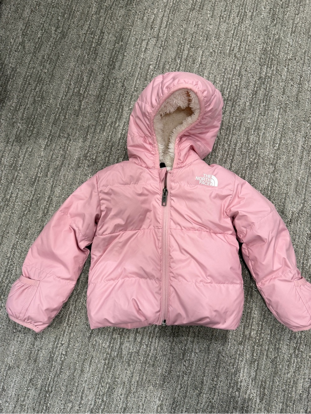 The North Face Baby Pink jacket